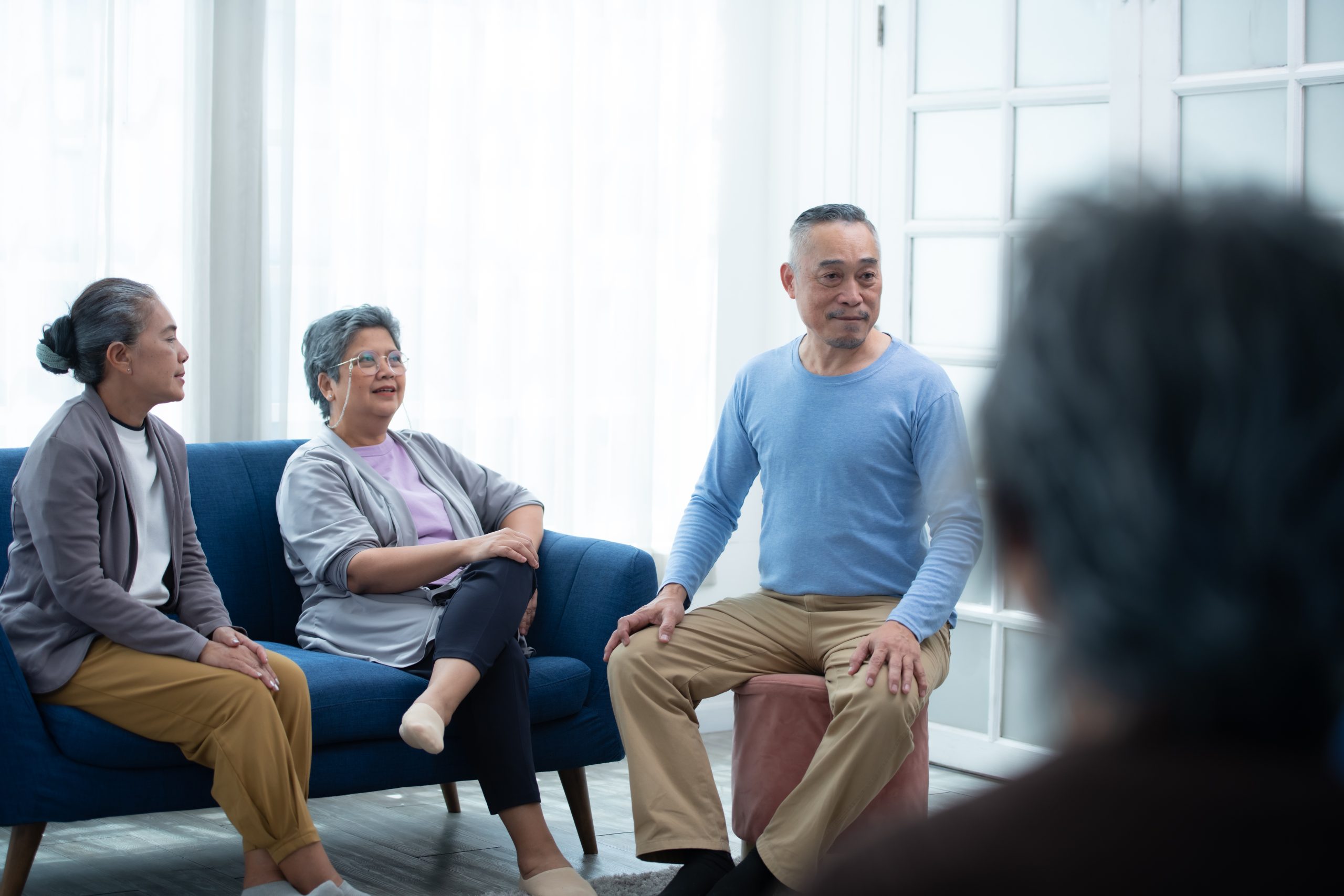 orang tua sedang menjalani terapi longevity di lavalen medica
